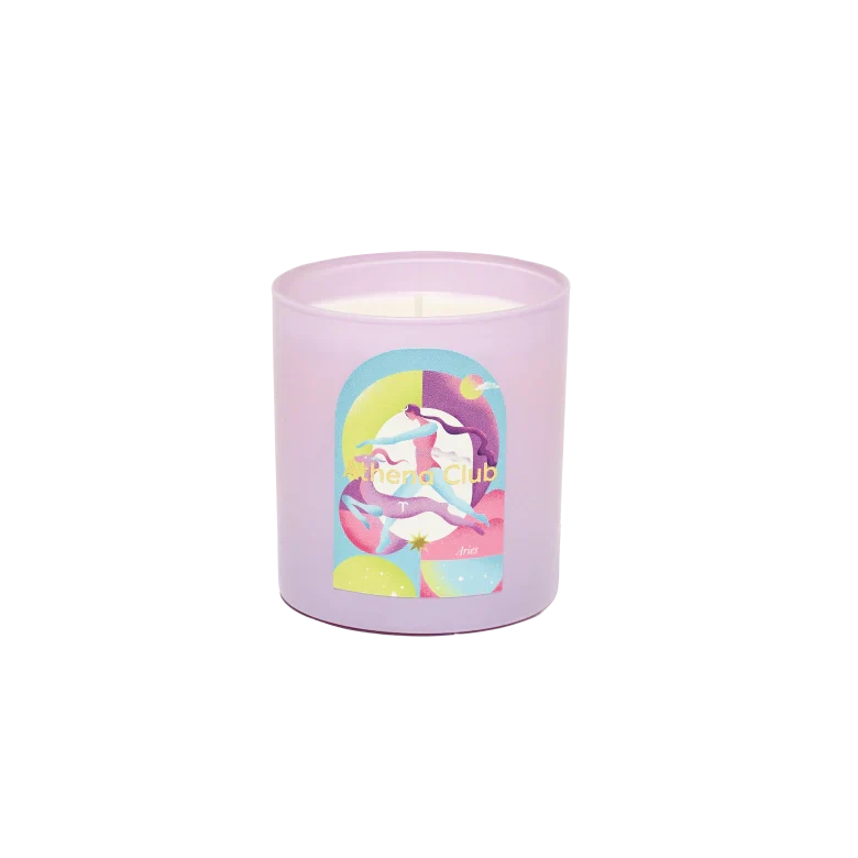 Cosmic Light Candle - Gentle Mist Aries