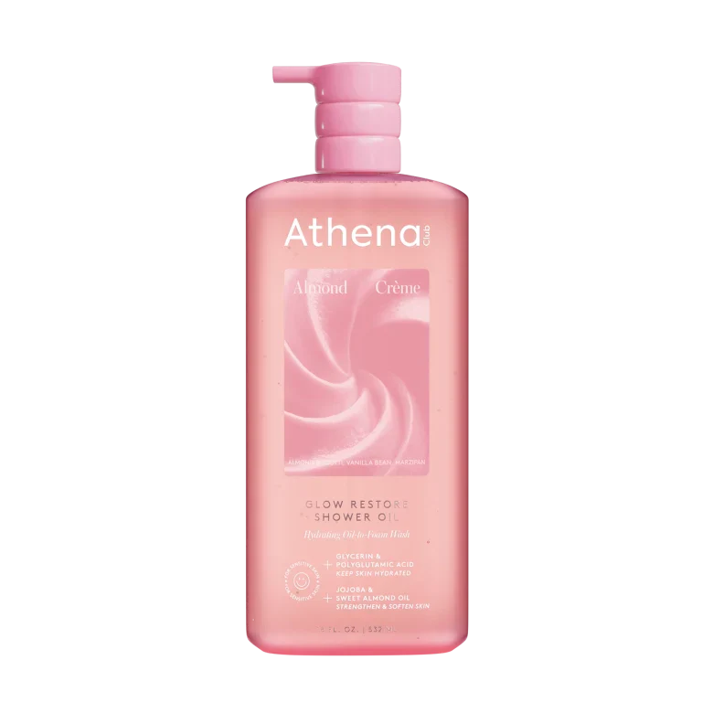 Glow Restore Shower Oil - Clean Feel Almond Crème