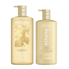 Shower Oil & Lotion Duo - Essential Set